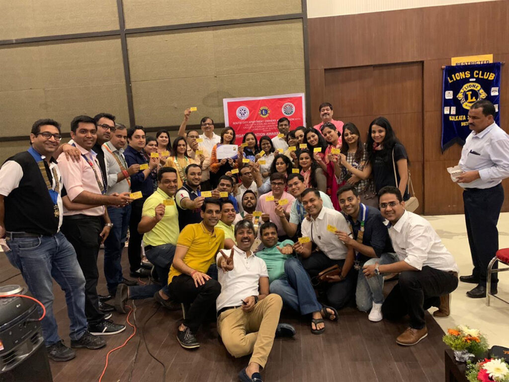 Organ Donation event with lions club